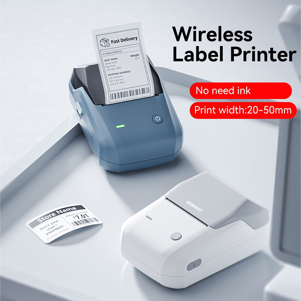 Commercial Shirt Printing Machine - Беспроводной принтер этикеток Niimbot B1/B1 Pro