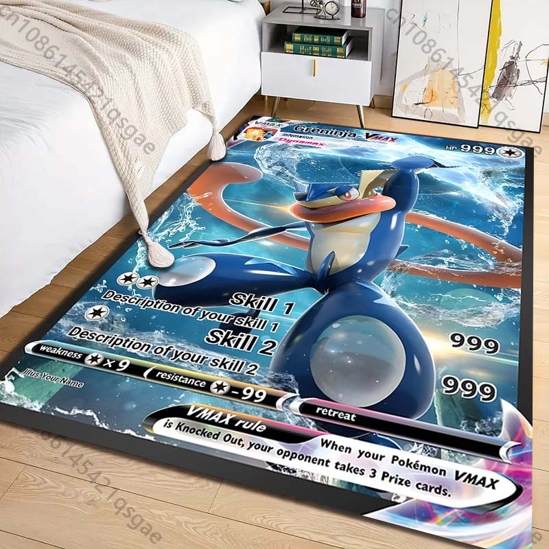 Commercial Printing & Packaging Pvt Ltd - Ковер с принтом карт Pokémon Greninja,