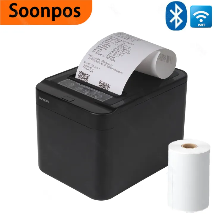 Commercial Wallpaper Printing - Термопринтер чеков Soonpos 80 мм, с