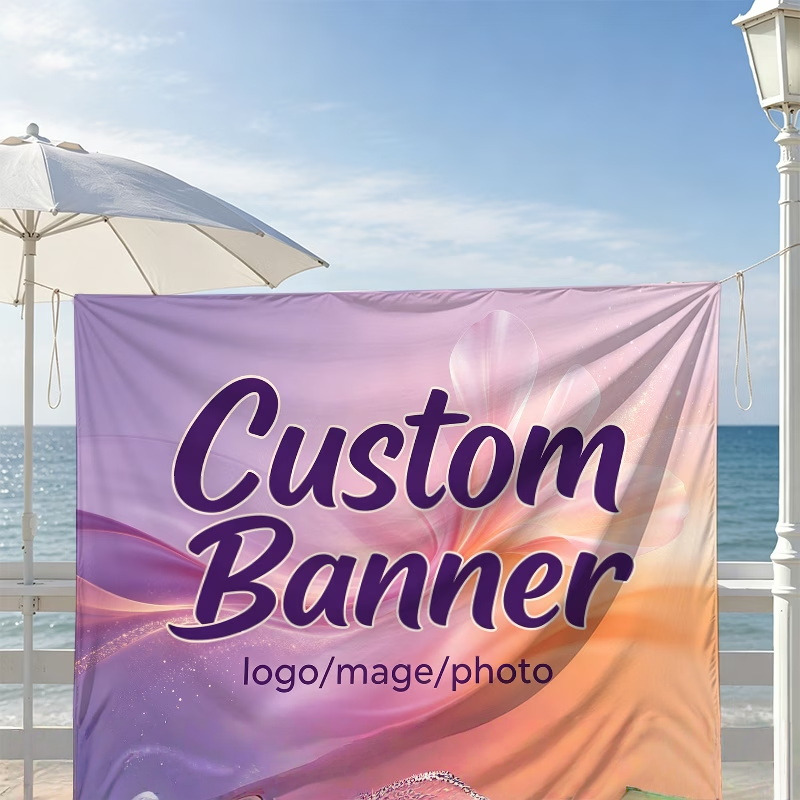 Commercial Printing Photoshop - Флаги-баннеры на заказ для выпускных вечеров,