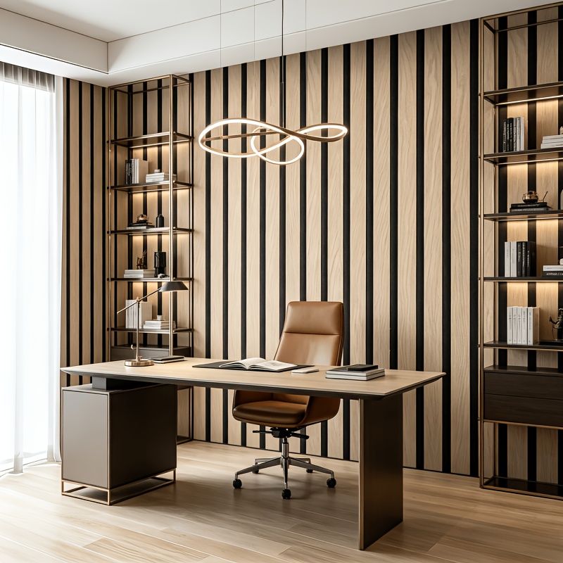 Commercial Wallpaper Printing - Самоклеящиеся наклейки на стену с вертикальными