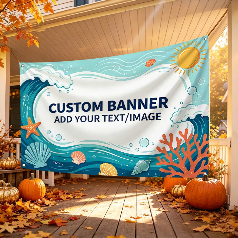 Commercial Printing Photoshop - Индивидуальные флаги-баннеры, подходящие для выпускных церемоний,