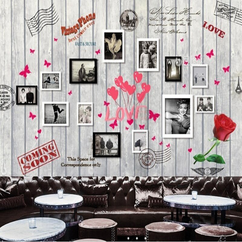 Commercial Wallpaper Printing - Европейские и американские фотографии в форме