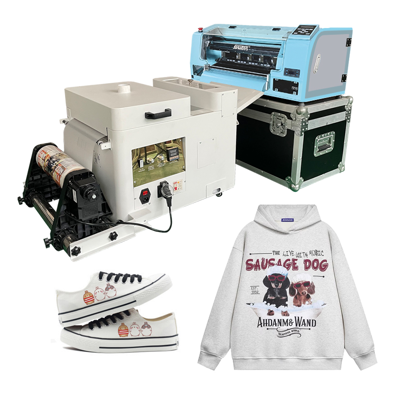 Commercial Shirt Printing Machine - Принтер A3 33 см DTF, многоцветный