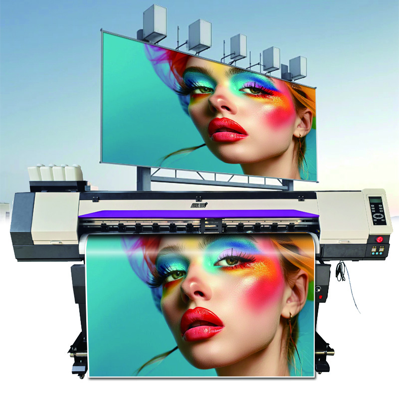 Принтер Santos 1.6M Eco Solven – обзор и цена Commercial Wallpaper Printing