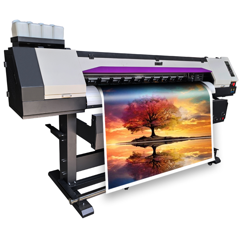 Принтер Santos 1.6M Eco Solven – обзор и цена Commercial Wallpaper Printing