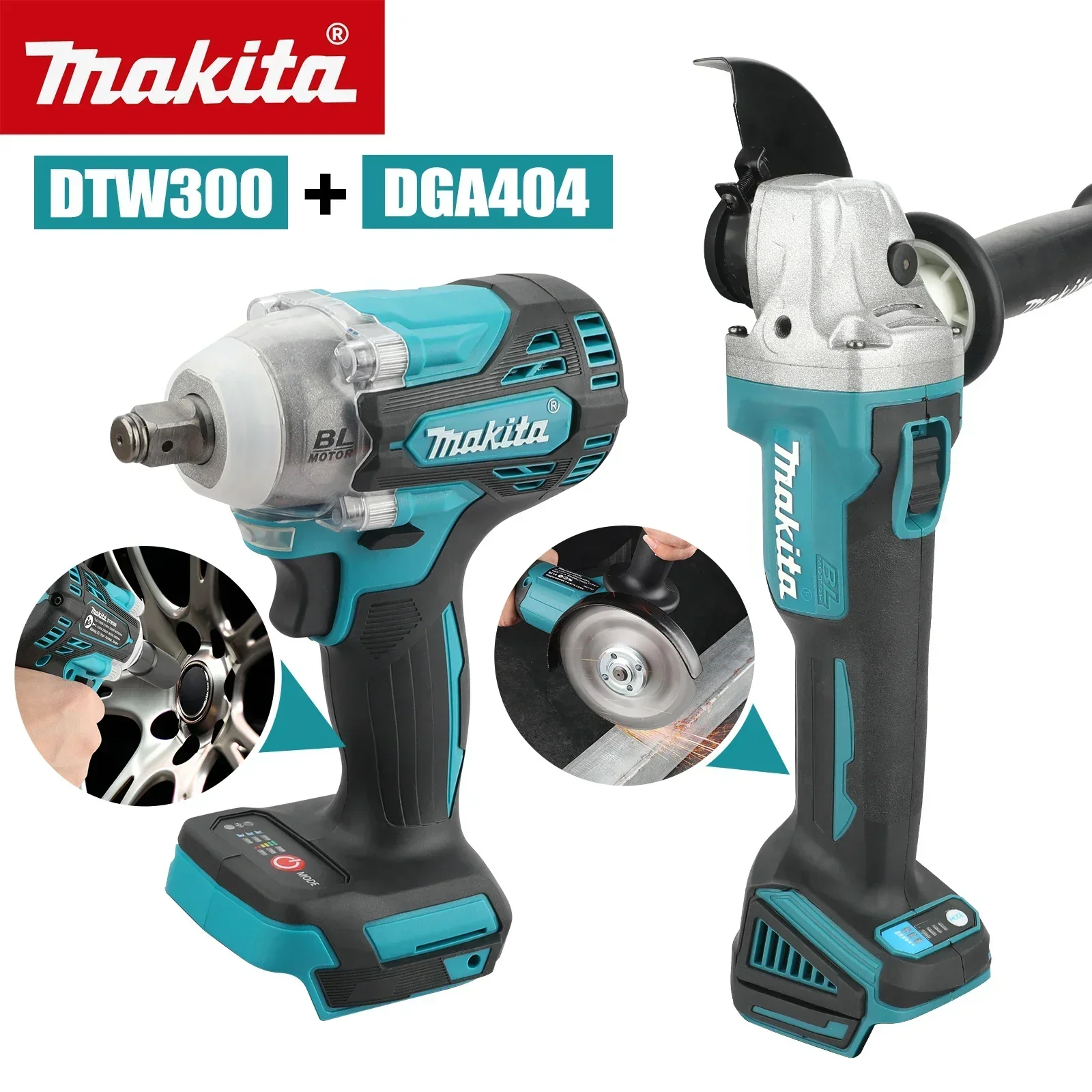 Makita DTW300 DGA404 – аккумул – обзор и цена Makita Drill Dtw300