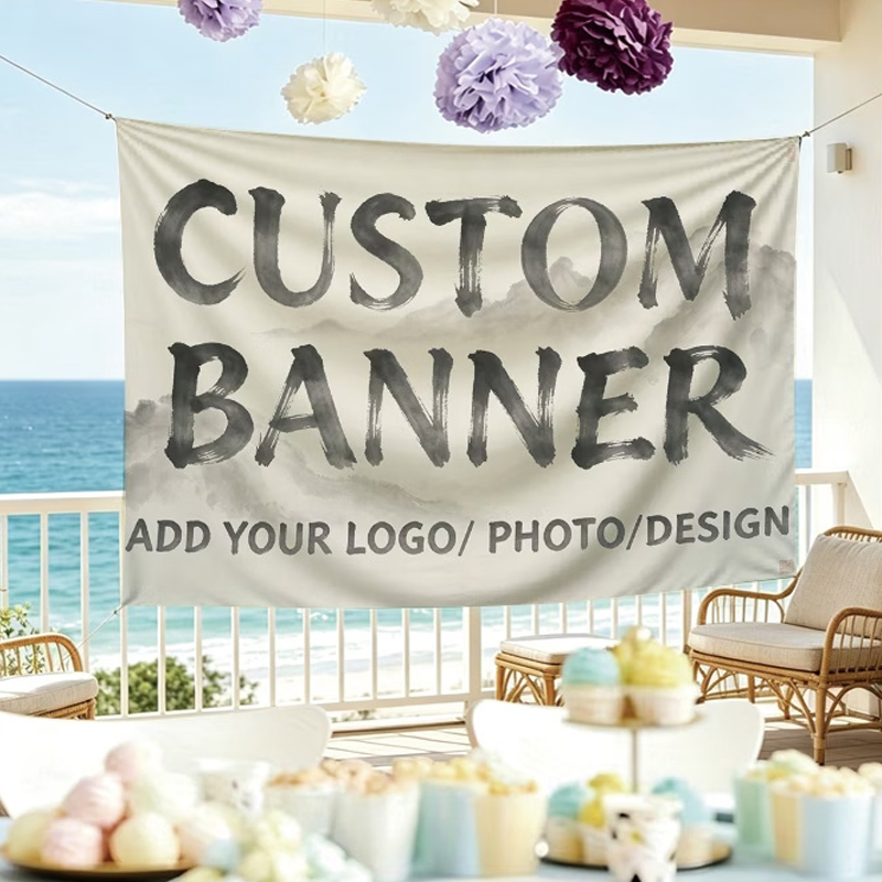 Индивидуальные флаги-баннеры п – обзор и цена Commercial Printing Photoshop