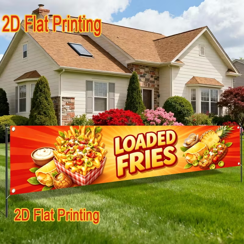 Индивидуальные флаги-баннеры,  – обзор и цена Commercial Printing Photoshop