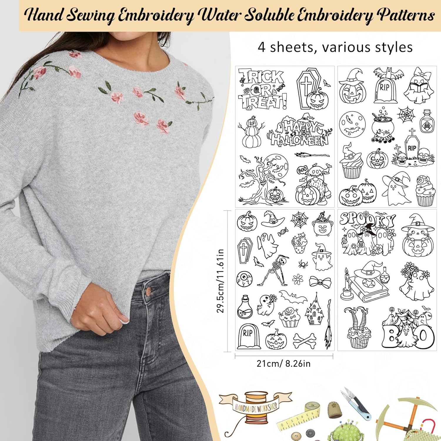 Водорастворимый стабилизатор д – обзор и цена Embroidery Stabilizer Backing