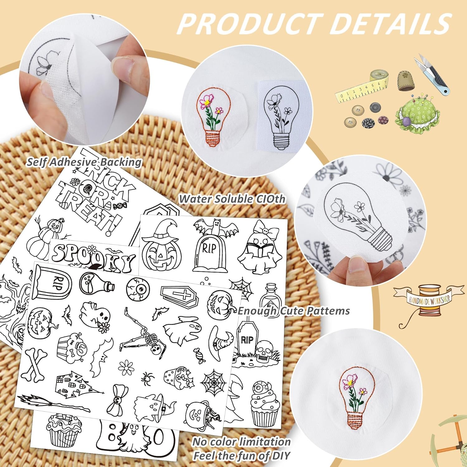 Водорастворимый стабилизатор д – обзор и цена Embroidery Stabilizer Backing
