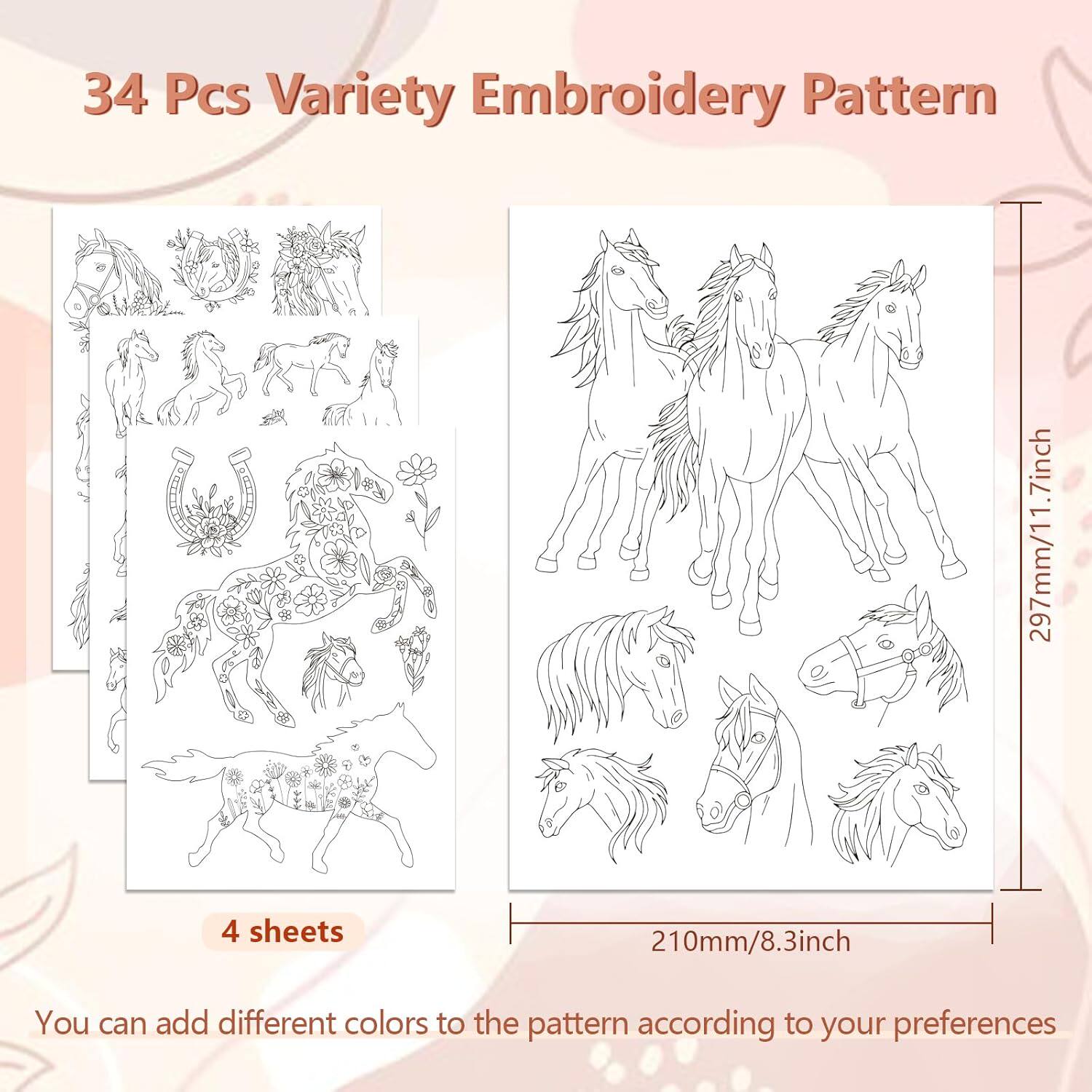 Набор из 4 листов стабилизирую – обзор и цена Embroidery Stabilizer Backing